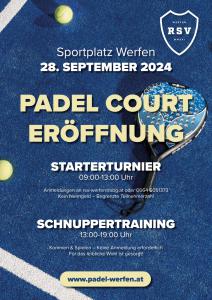 Padel Court Eröffnung